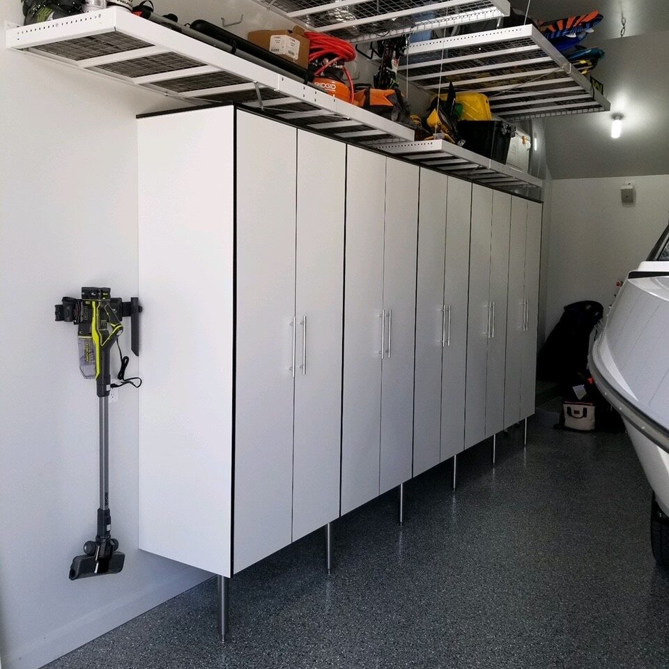 The Closet Butler Garage Project - Side Wall Storage