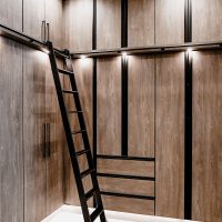 Different garage storage options in different layouts.